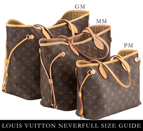 louis vuitton neverfull mm dimensions|louis vuitton tote size chart.